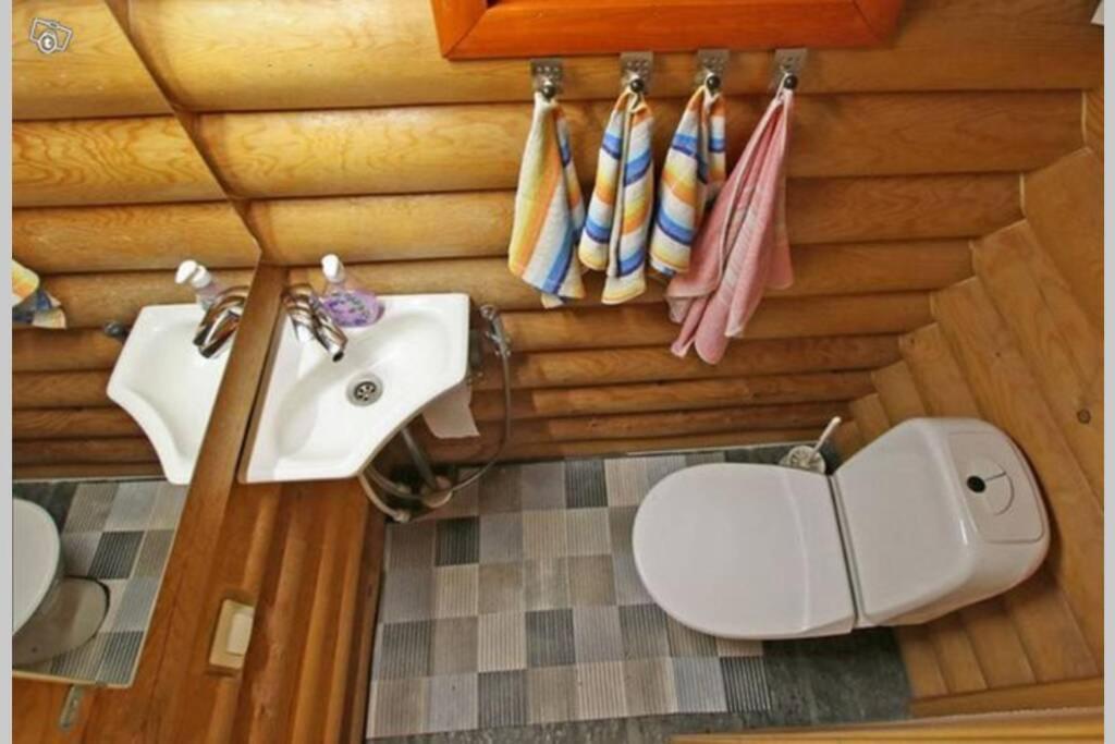 Jaervenrantamoekki Himoksella Poreammeella Jämsä Dış mekan fotoğraf