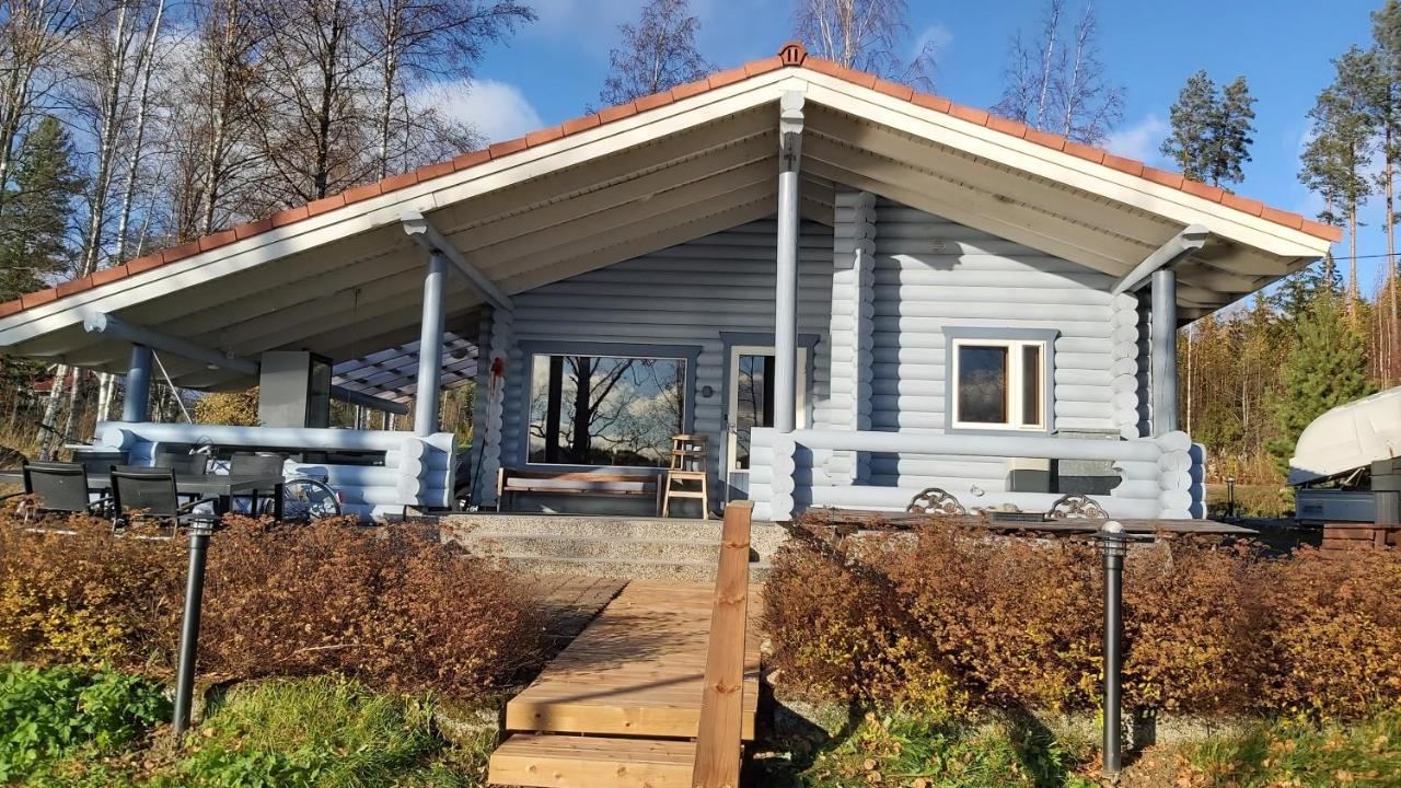 Jaervenrantamoekki Himoksella Poreammeella Jämsä Dış mekan fotoğraf